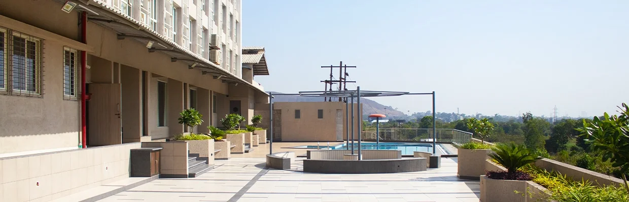 Hotel Grand Parivaar Hotel Back View